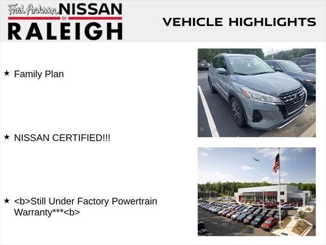 used 2021 Nissan Kicks car, priced at $17,508
