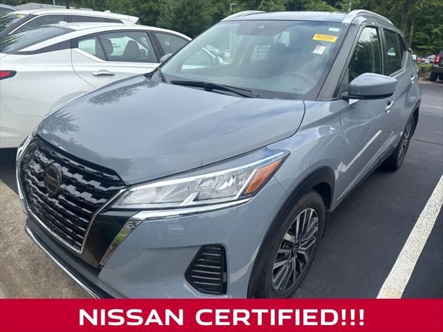 used 2021 Nissan Kicks car, priced at $17,508