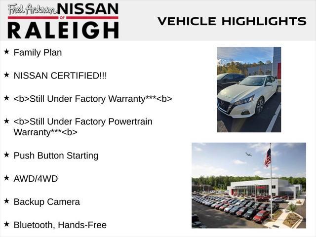 used 2022 Nissan Altima car, priced at $27,120