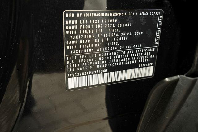 used 2023 Volkswagen Taos car, priced at $20,936