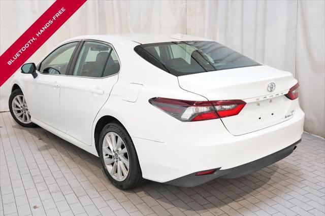 used 2021 Toyota Camry car, priced at $18,000