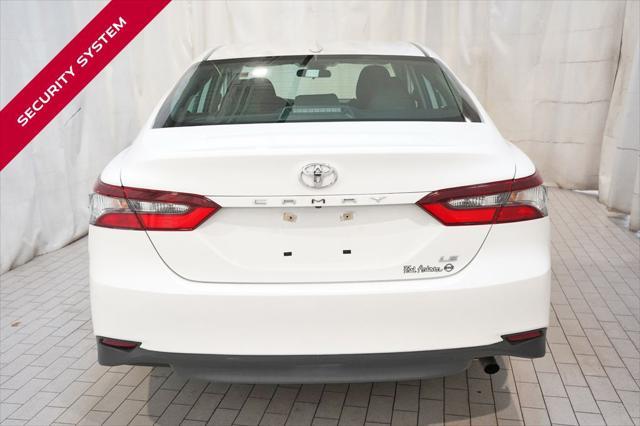 used 2021 Toyota Camry car, priced at $18,000