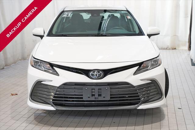 used 2021 Toyota Camry car, priced at $18,000