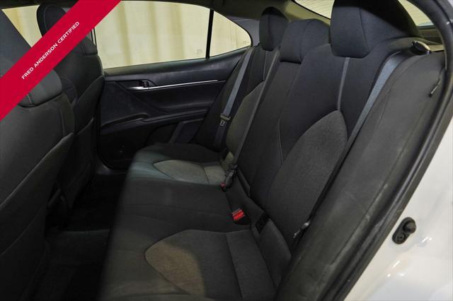 used 2021 Toyota Camry car, priced at $18,000