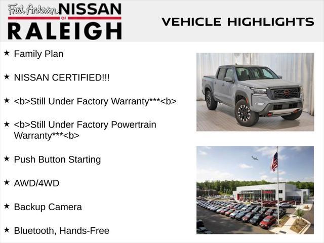 used 2023 Nissan Frontier car, priced at $34,853