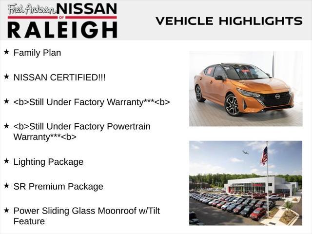used 2024 Nissan Sentra car, priced at $26,544