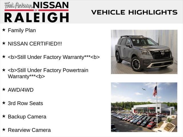 used 2025 Nissan Pathfinder car, priced at $40,363