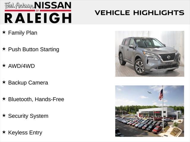 used 2021 Nissan Rogue car, priced at $19,000