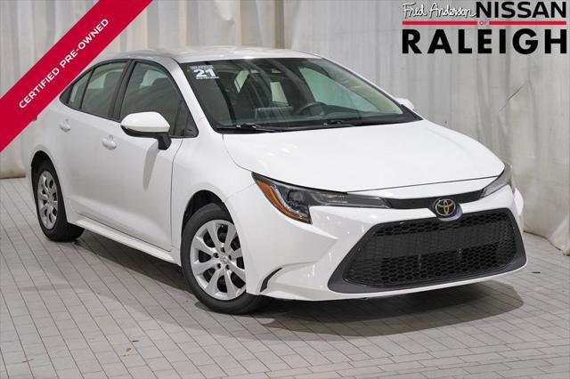 used 2021 Toyota Corolla car, priced at $17,000