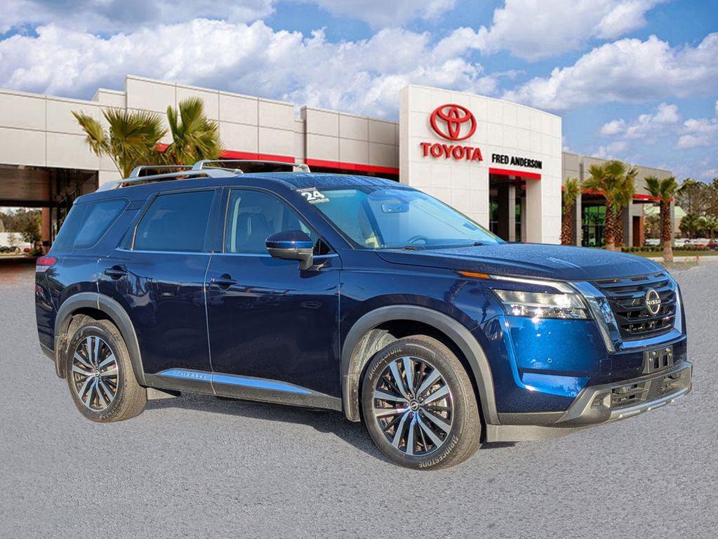 used 2024 Nissan Pathfinder car, priced at $37,499