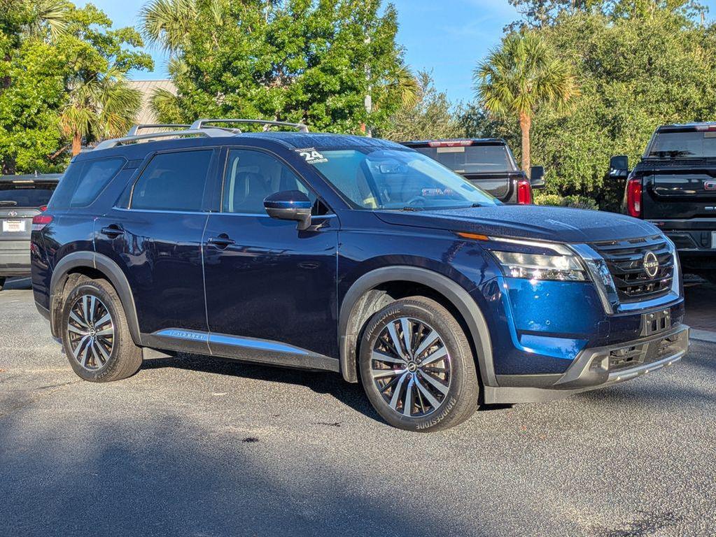 used 2024 Nissan Pathfinder car, priced at $37,499