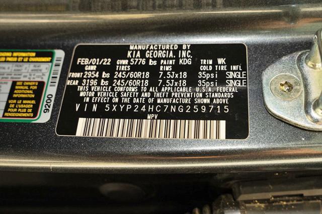used 2022 Kia Telluride car, priced at $24,605