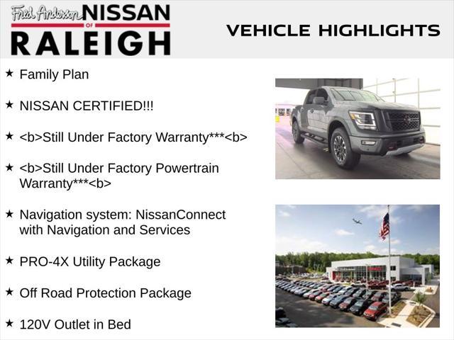 used 2024 Nissan Titan car, priced at $49,478