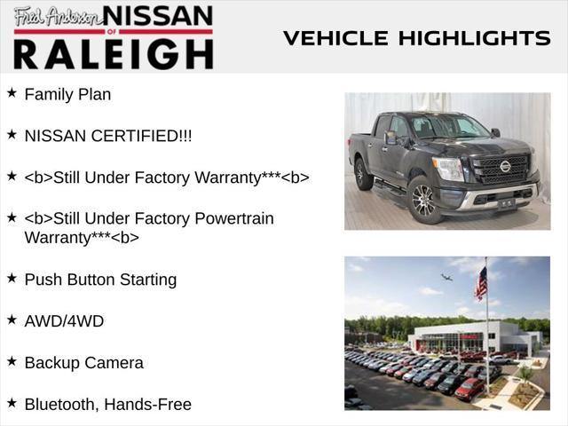 used 2021 Nissan Titan car, priced at $30,900