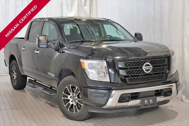 used 2021 Nissan Titan car, priced at $30,900