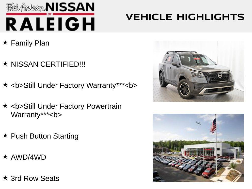 used 2024 Nissan Pathfinder car, priced at $37,622