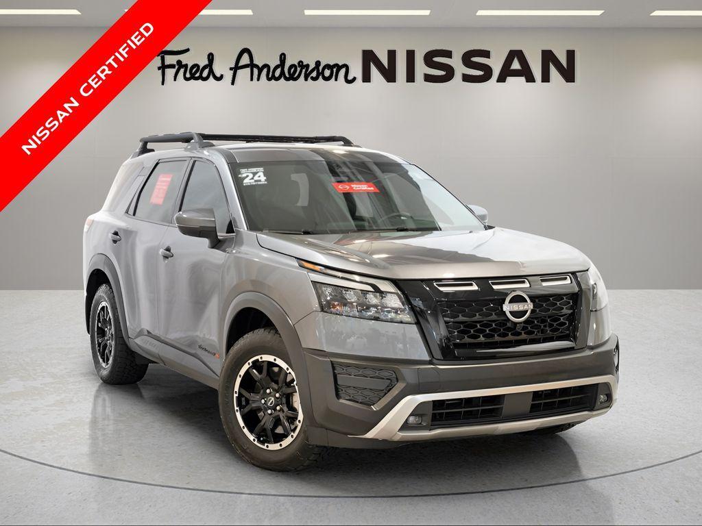 used 2024 Nissan Pathfinder car, priced at $32,999