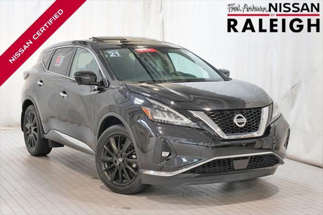 used 2021 Nissan Murano car, priced at $26,545