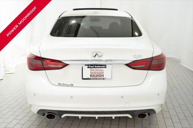 used 2022 INFINITI Q50 car, priced at $29,969