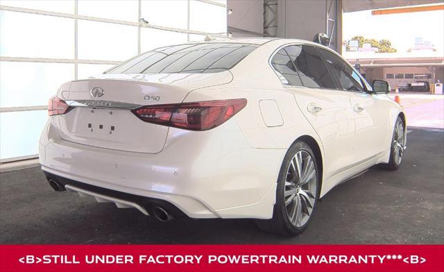 used 2022 INFINITI Q50 car, priced at $33,949