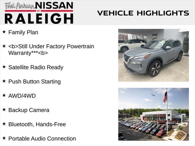 used 2021 Nissan Rogue car, priced at $26,164