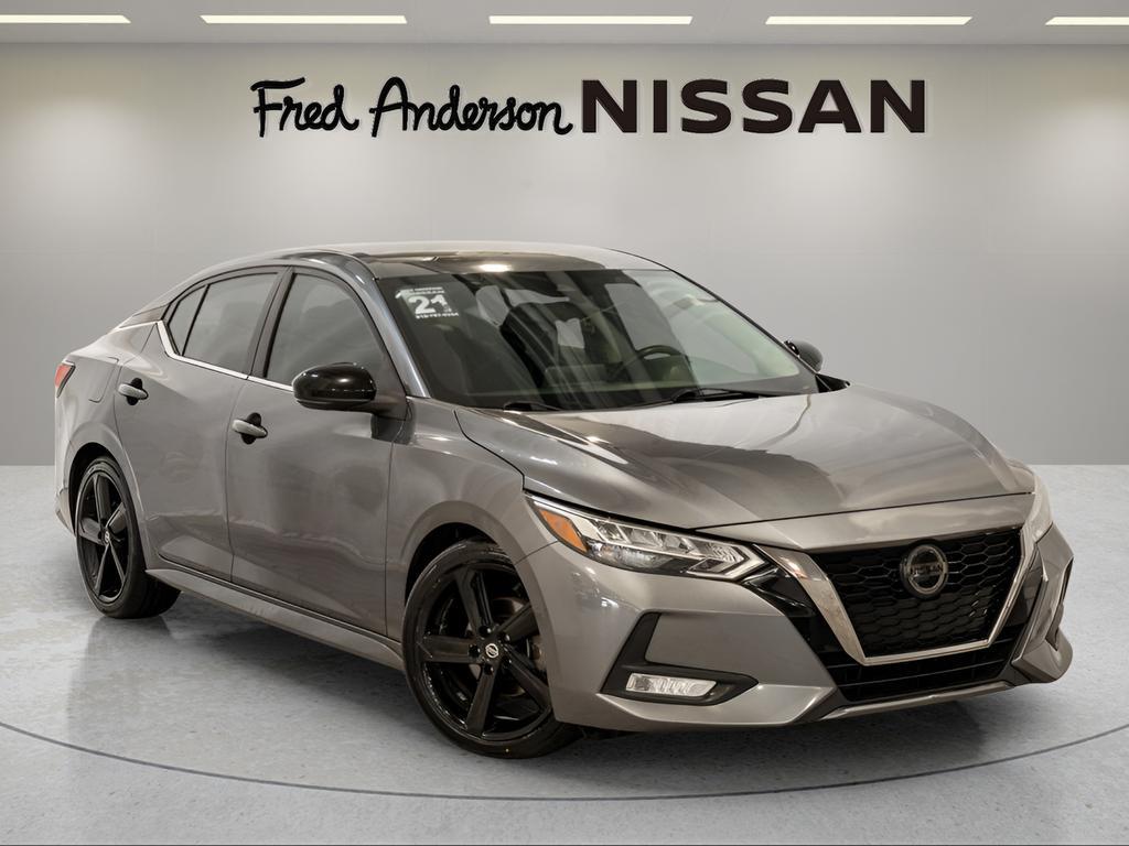used 2021 Nissan Sentra car, priced at $15,087