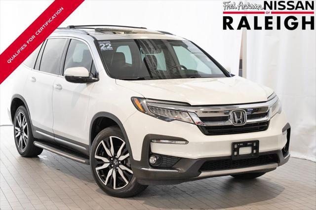 used 2022 Honda Pilot car, priced at $35,895
