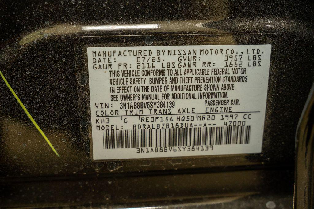 new 2025 Nissan Sentra car, priced at $21,281