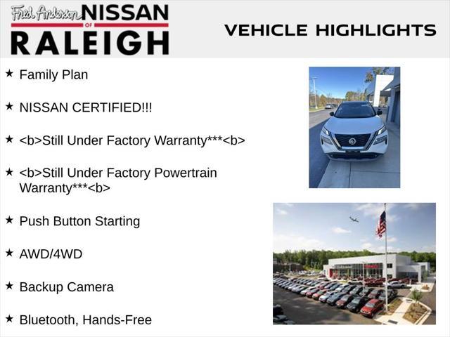 used 2021 Nissan Rogue car, priced at $27,347