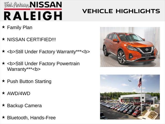 used 2022 Nissan Murano car, priced at $27,000