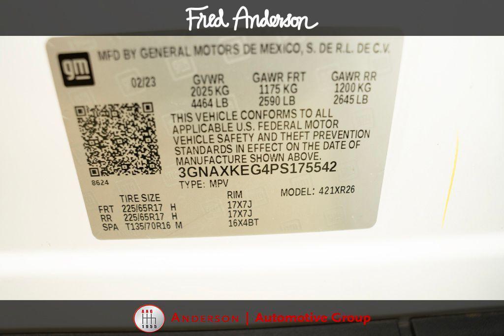 used 2023 Chevrolet Equinox car, priced at $17,350