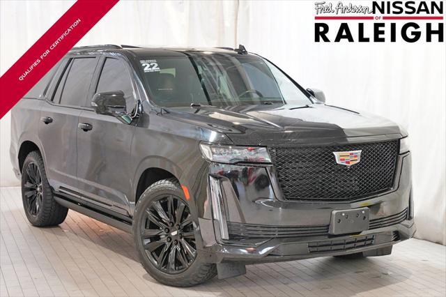 used 2022 Cadillac Escalade car, priced at $69,819