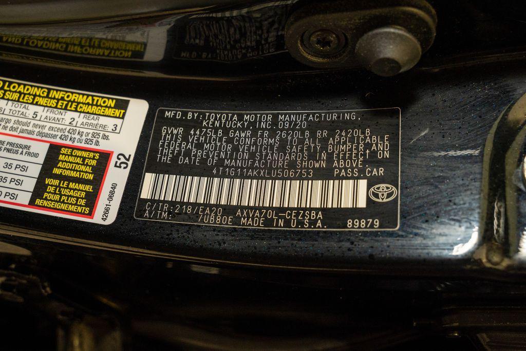 used 2020 Toyota Camry car, priced at $22,799