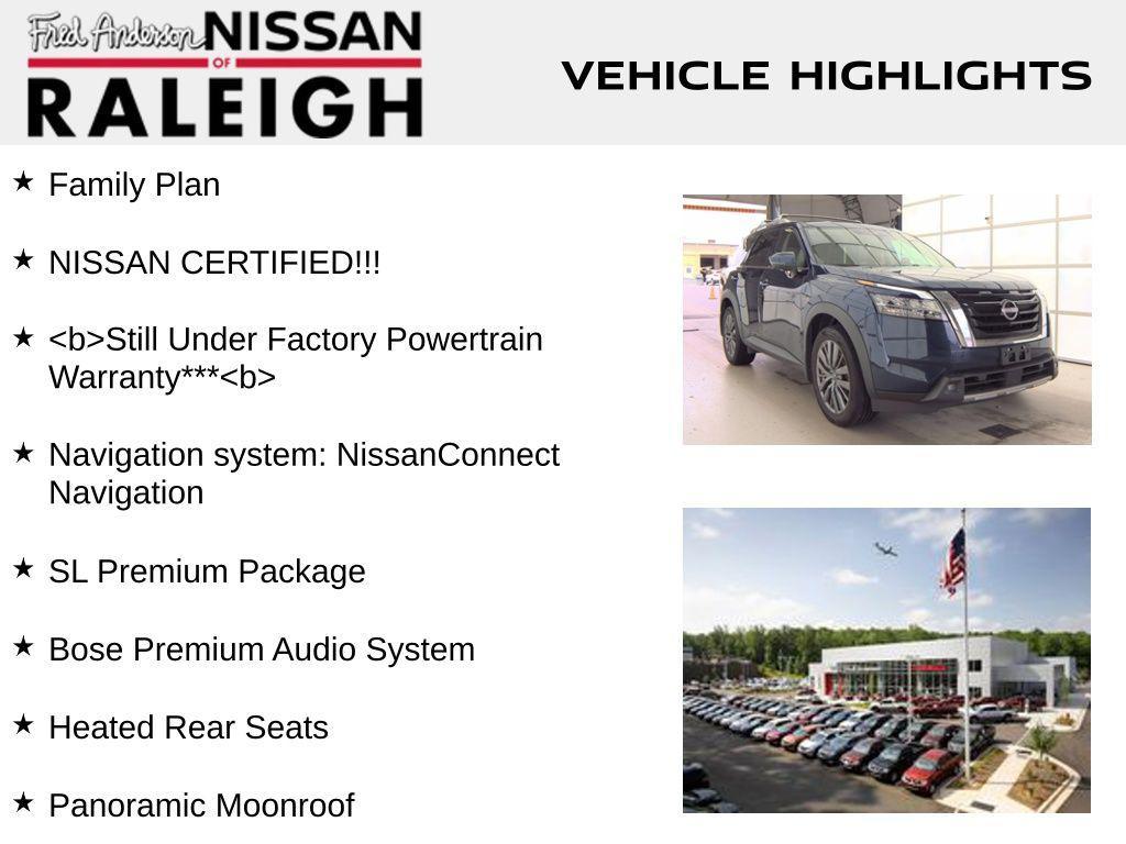 used 2022 Nissan Pathfinder car, priced at $32,500