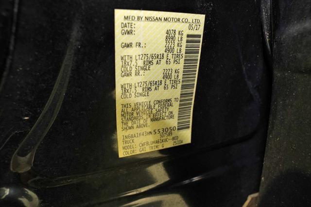 used 2017 Nissan Titan XD car, priced at $27,325