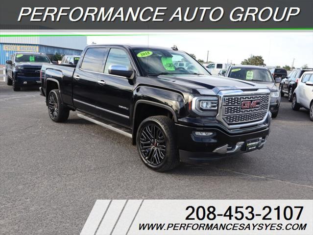 used 2018 GMC Sierra 1500 car, priced at $34,999