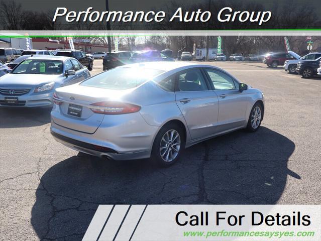 used 2017 Ford Fusion car, priced at $11,988