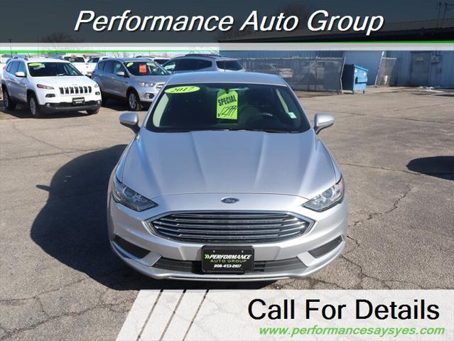 used 2017 Ford Fusion car, priced at $11,988