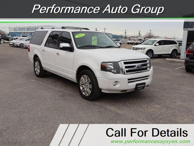 used 2012 Ford Expedition EL car, priced at $11,999