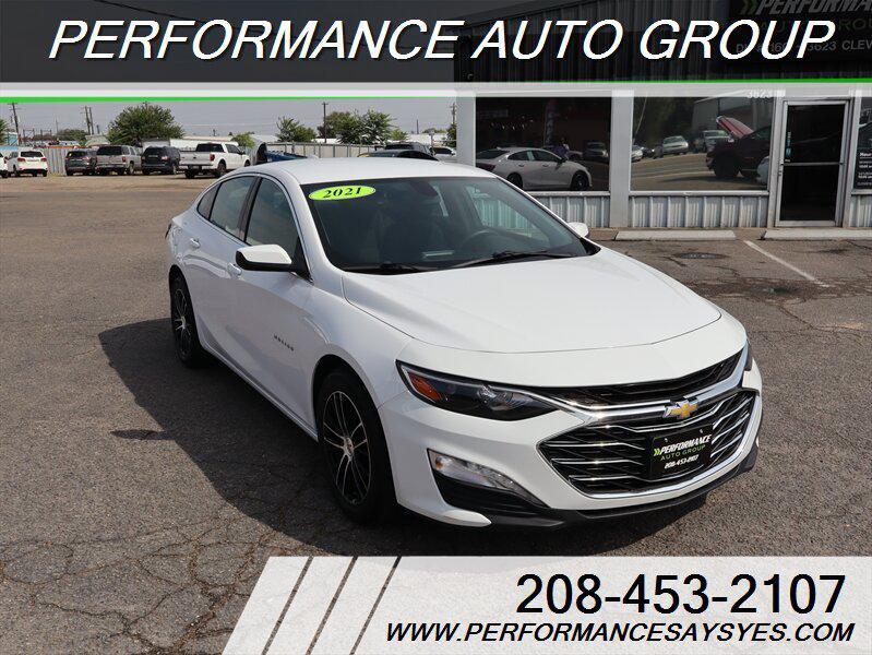 used 2021 Chevrolet Malibu car, priced at $18,999