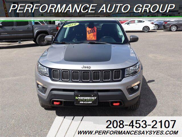 used 2019 Jeep Compass car, priced at $14,177