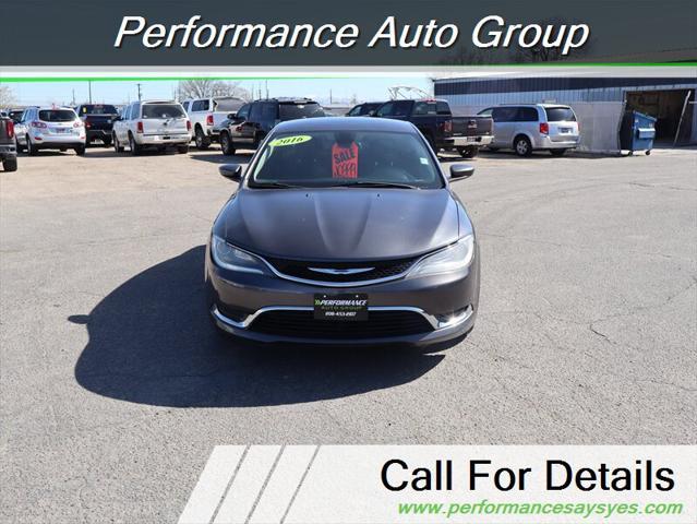 used 2016 Chrysler 200 car, priced at $10,999