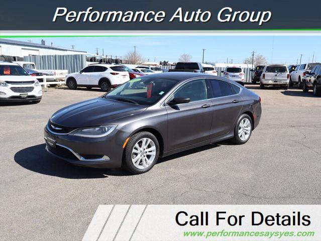 used 2016 Chrysler 200 car, priced at $10,999