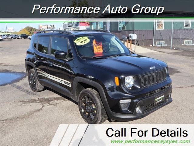 used 2020 Jeep Renegade car, priced at $14,999