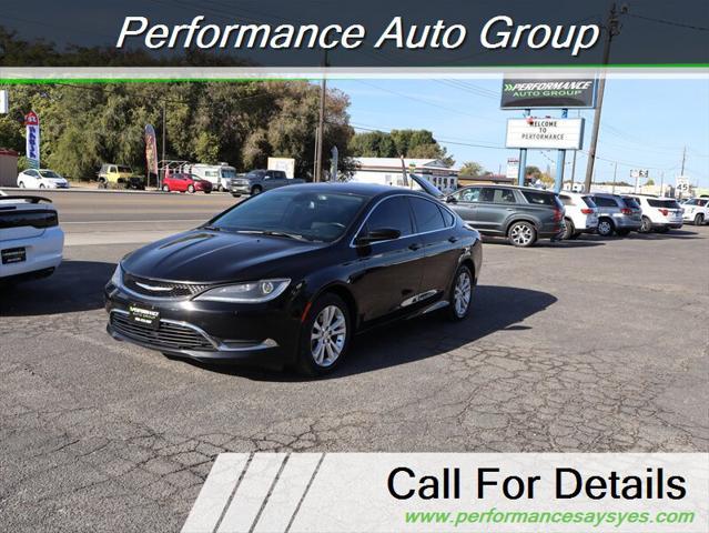 used 2015 Chrysler 200 car, priced at $7,999