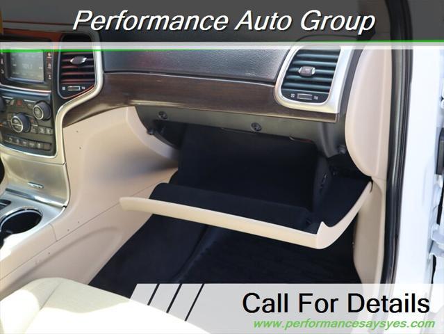 used 2017 Jeep Grand Cherokee car, priced at $13,999