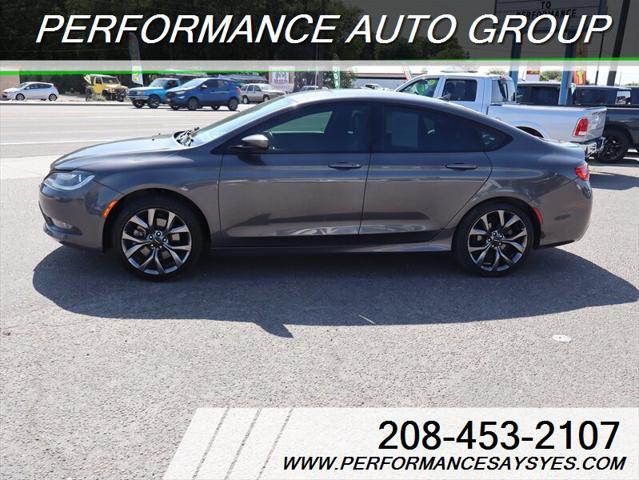 used 2015 Chrysler 200 car, priced at $10,999