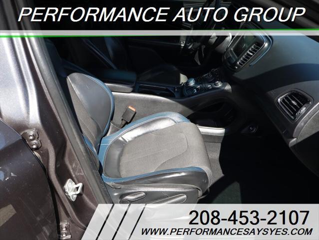 used 2015 Chrysler 200 car, priced at $10,999