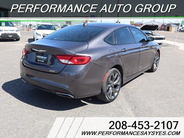 used 2015 Chrysler 200 car, priced at $10,999
