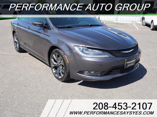 used 2015 Chrysler 200 car, priced at $10,999